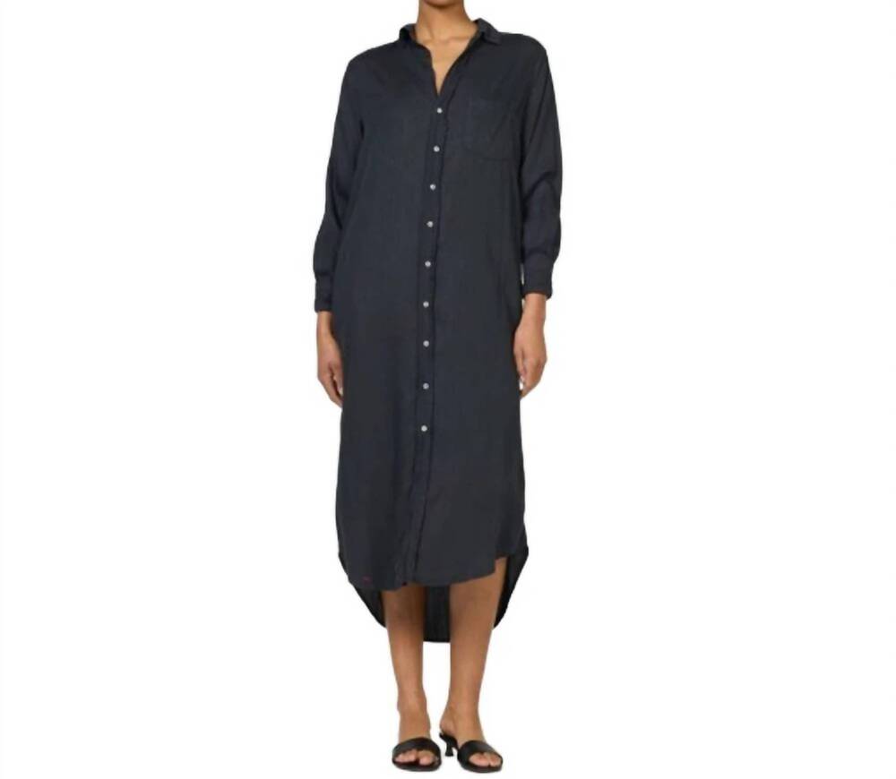 NEW DEAR JOHN DENIM galina shirt dress in black